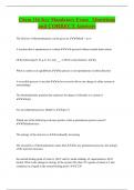 Chem 116 Key Mandatory Exam Questions  and CORRECT Answers