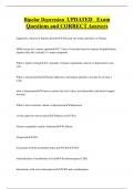 Bipolar Depression UPDATED Exam  Questions and CORRECT Answers