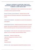 VIRGINIA COMMERCIAL PESTICIDE CORE EXAM &vert; QUESTIONS WITH 100&percnt; CORRECT DETAILEDANSWERS &vert; VERIFIED &vert; LATEST UPDATE 2024