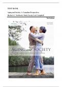 Test Bank for Aging and Society Canadian Perspectives 8th Edition by Lori Campbell, Mark Novak, Herbert Northcott