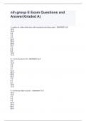 nih group E Exam Questions and Answer&lpar;Graded A&rpar;
