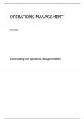 Operations Management - Part One - Chapter One
