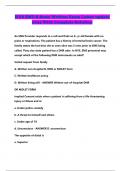 NYS EMT-B State Written Exam Latest update 2024 With Complete Solution