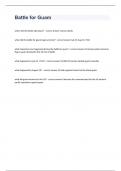 Battle For Guam Review Study Guide Questions 2024&period;