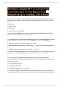 Test Bank Chapter 48 Assessment of the Gastrointestinal System Ignatavicius Medical-Surgical Nursing
