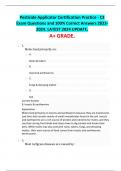Pesticide Applicator Certification Practice - C3  Exam Questions and 100 Correct Answers 2023-2024. LATEST 2024 UPDATE.