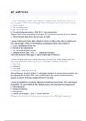 ati nutrition exam 2024/2025 questions with completed solutions.