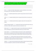 Chem 103 Module 2 Exam with Correct Answers 2024 Examination study guide&vert;&vert;Latest 2024