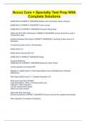 Nccco Core &plus; Specialty Test Prep With Complete Solutions