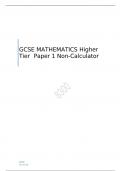 AQA GCSE MATHEMATICS Higher Tier	Paper 1 Non- calculator  QUESTION PAPER FOR JUNE 2023
