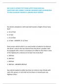 MS CLASS D LICENSE TEST EXAM LATEST EXAM 2024&vert;ALL  QUESTIONS AND CORRECT VERIFIED ANSWERS&vert;100&percnt; GUARANTEED  TO PASS&excl;&vert;ALREADY GRADED A&plus;&sol;BRAND NEW VERSION
