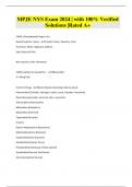 MPJE NYS Exam 2024 &vert; with 100&percnt; Verified Solutions &vert;Rated A&plus;