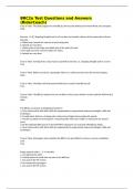 BRC2u Test Questions and Answers  Complete and Graded A&plus;