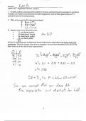 ANISCI 311 Exam 1 Answer Sheet