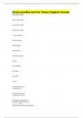 Exam practice test&vert;100&percnt; Complte With A&plus; Graded Answers