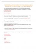 CERTIFIED LACTATION CONSULTANT EXAM 2024&vert; ACTUAL EXAM QUESTIONS AND CORRECT ANSWERS&vert; GRADED A&plus;