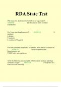 RDA State Test 2024