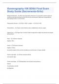Oceanography-100 SDSU Final Exam Study Guide (Sacrementa-Grilo) Exam Questions and Answers 2024 Correctly done