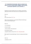 NV CERTIFIED PESTICIDE APPLICATOR EXAM 2024 &sol;ACTUAL EXAM WITH CORRECT DETAILED ANSWERS&sol;VERIFIED AND GRADED A&plus;