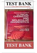 Test bank for Tietz Fundamentals of Clinical Chemistry and Molecular Diagnostics 7th Edition by Carl A. Burtis ,  David E. Bruns ISBN:  Complete Guide A+