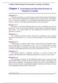 Solution Manual For Intermediate Accounting, 11th Edition by David Spiceland, Mark Nelson, Wayne Thomas, Jennifer