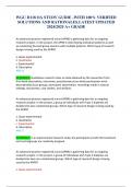 WGU D118 OA STUDY GUIDE -WITH 100&percnt; VERIFIED SOLUTIONS AND RATIONALES&period;LATEST UPDATED 2024&sol;2025 A&plus; GRADE