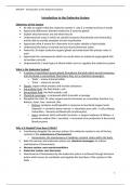 Lecture notes Contexts of Care (SHN169) 