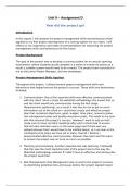 Part ABC - Assignment 1, 2 & 3 (Unit 9: IT Project Management) (Distinction)