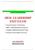 2022 - 2023 Hesi Leadership Exit Exam V1 _ V2 TB Guide (Brand New!!) A++_compressed.