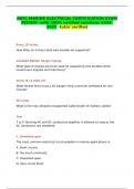ABYC MARINE ELECTRICAL CERTIFICATION EXAM REVIEW -with 100&percnt; verified solutions 2024-2025 -tutor verified