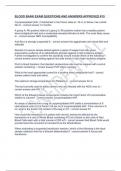 BLOOD BANK EXAM QUESTIONS AND ANSWERS APPROVED &num;15&period;