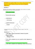 NURSING Seraphin Mid Term Exam Questions And Answers Best Assured Success Latest Update, Rated A+.