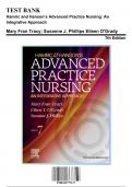 Test Bank for Hamric and Hanson’s Advanced Practice Nursing: An Integrative Approach, 7th Edition by Tracy, 9780323777117, Covering Chapters 1-23 | Includes Rationales