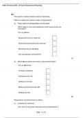 AQA Chemistry GCSE Life Cycle Assessment &lowbar; Recycling 4 Exam Questions and Complete Solutions