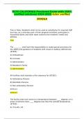RCFE CALIFORNIA Proctored Exam-with 100&percnt; verified solutions 2024-2025-tutor verified