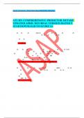 ATI RN COMPREHENSIVE PREDICTOR RETAKE UPDATED APRIL 2023 /REAL VERSION /RATED 5 STAR DOWNLOAD TO SCORE A+