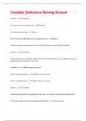 Comedy Defensive Driving School Questions With Correct Solutions&comma; Already Passed&excl;&excl;