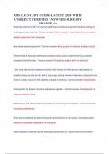 IHS ILE STUDY GUIDE-LATEST 2024 WITH CORRECT VERIFIED ANSWERS&sol;ALREADY GRADED A&plus;