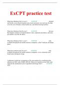 ExCPT practice test