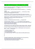 BULW 301&sol;3320&sol;3310&sol;1370 Exams Package Deal -Solved