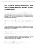 CON237LATEST2024WITHEXPERTCERTIFIED QUESTIONSANDANSWERSALREADYGRADED A&plus;BRANDNEW&excl;