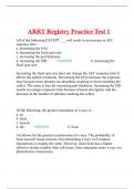 ARRT Registry Practice Test 1