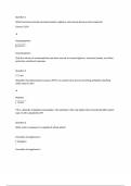 PATHOPHYSIOLOGY NR 507 TEST QUESTIONS VERSION 2 FOR FINAL WEEK 8 QUESTIONS AND ANSWERS