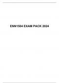 ENN1504 EXAM PACK 2024