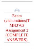 Exam &lpar;elaborations&rpar; TMN3703 Assignment 2 &lpar;COMPLETE ANSWERS&rpar; 2024 &lpar;732587&rpar; - DUE 22 May 2024 &bull;&Tab;Course &bull;&Tab;Teaching Life Skills - TMN3703 &lpar;TMN3703&rpar; &bull;&Tab;Institution &bull;&Tab;University Of South Africa &lpar;Unisa&rpar; &bull;&Tab;Book &bull;&Tab;Life skills TMN3703 Assignment 2 &lpar;COMPLETE ANSWERS&rpar;