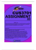 CUS3701 ASSIGNMENT 3 2024 ALL QUESTIONS WELL ANSWERED