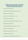 BORDER PATROL PRACTICE EXAM 2024&vert;110 QUESTIONS WITH CORRECT DETAILED ANSWERS&sol;VERIFIED AND GRADED A&plus;