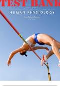 Human Physiology&semi; From Cells to Systems 9th Edition by Lauralee TEST BANK