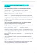 BSC1005 Midterm 2024 Study Guide&comma; Ch&period; 1-7 &vert;&vert; A&plus; Guaranteed&period;