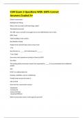 CSM Exam 2 Questions With 100&percnt; Correct Answers&period;Graded A&plus;